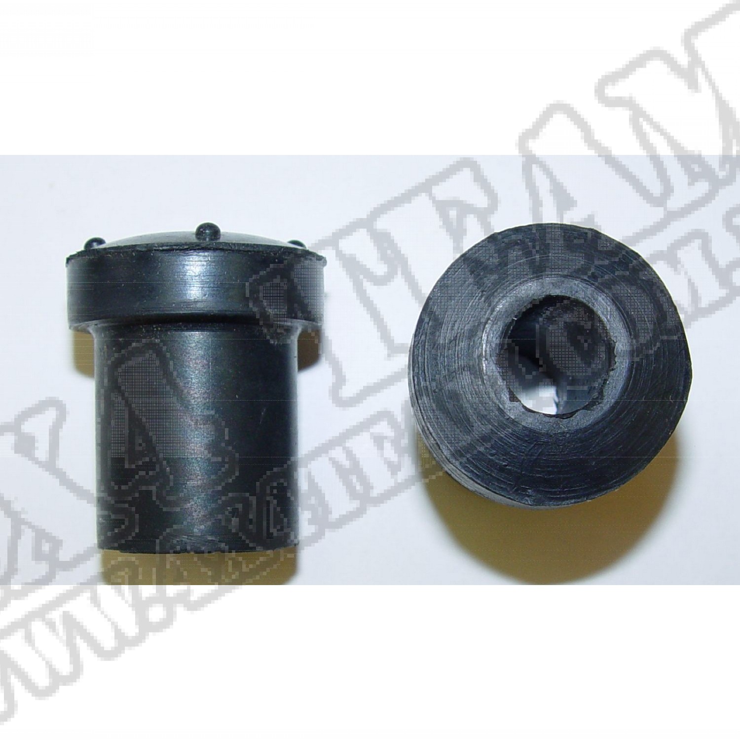 Suspension Leaf Spring Bushing, Front, Rubber; 76-86 Jeep CJ