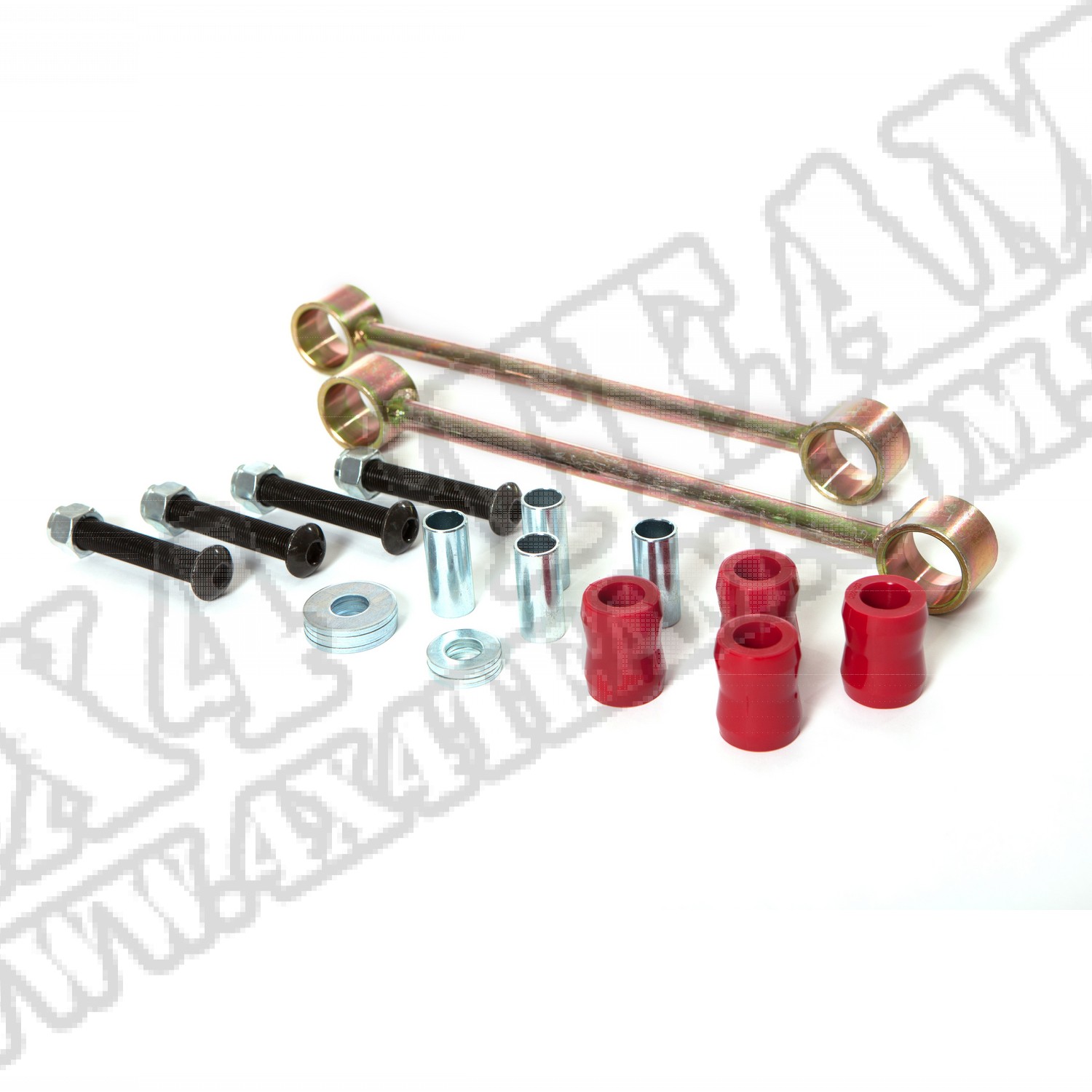 Suspension Stabilizer Bar Link Kit, Rear, 2.5 Inch Lift; 07-18 Jeep JK