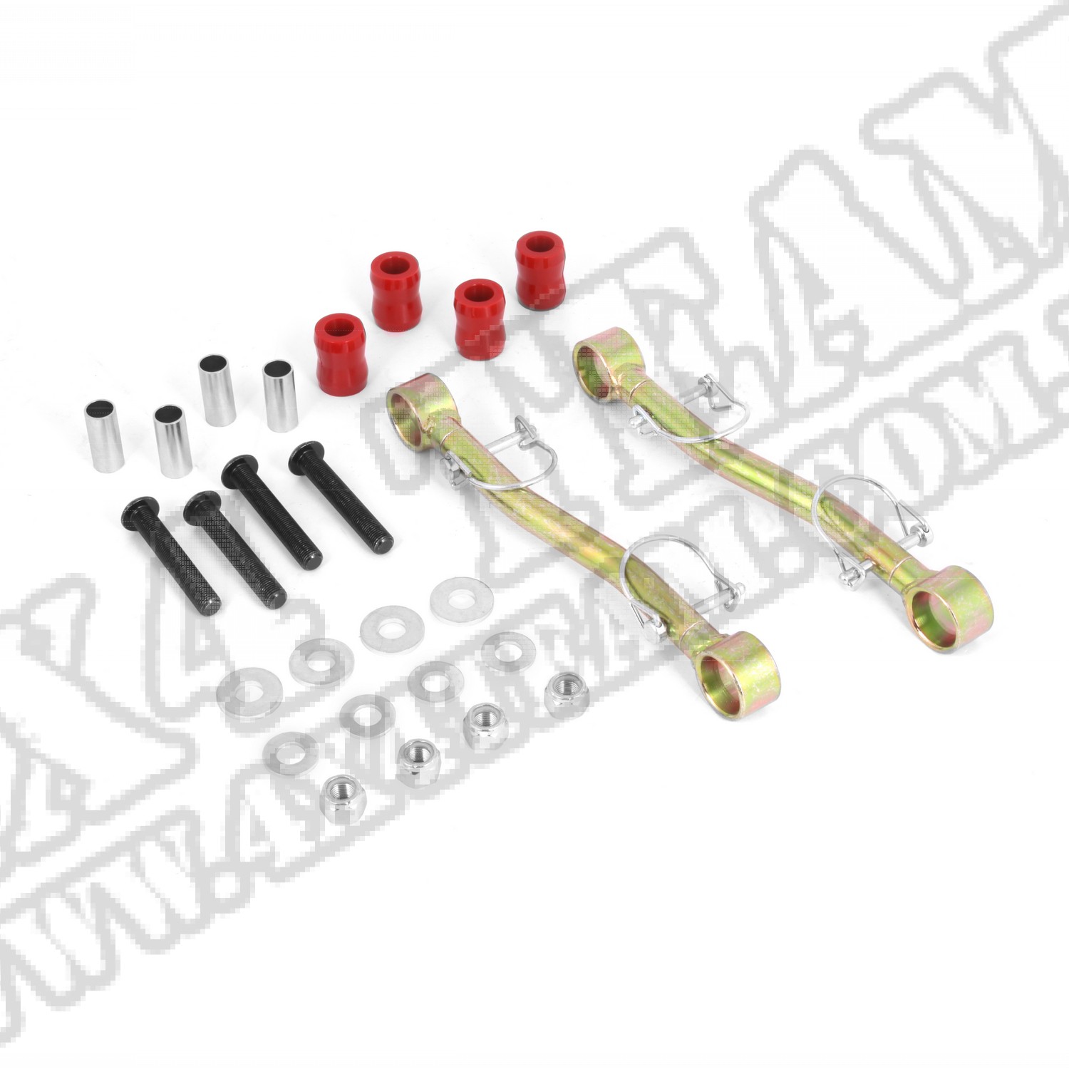 Suspension Stabilizer Bar Link Kit, Front, 4 Inch Lift; 07-18 Wrangler