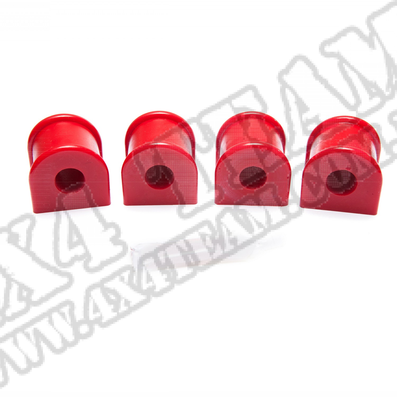 Suspension Stabilizer Bar Bushing Kit, Rear, Red, 5/8 Inch; 84-01 XJ