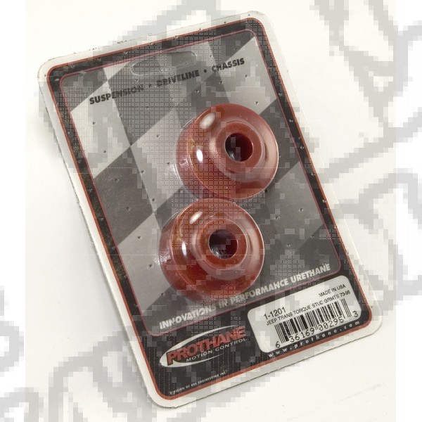 Transmission Torque Arm Bushing, Polyurethane, Red; 72-95 Jeep CJ/YJ