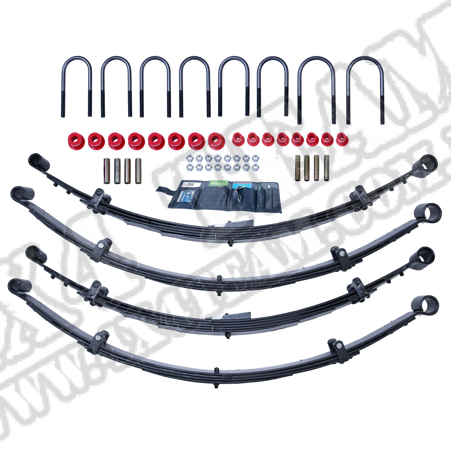 Suspension Lift Kit, 2.5 Inch, No Shocks; 87-95 Jeep Wrangler YJ