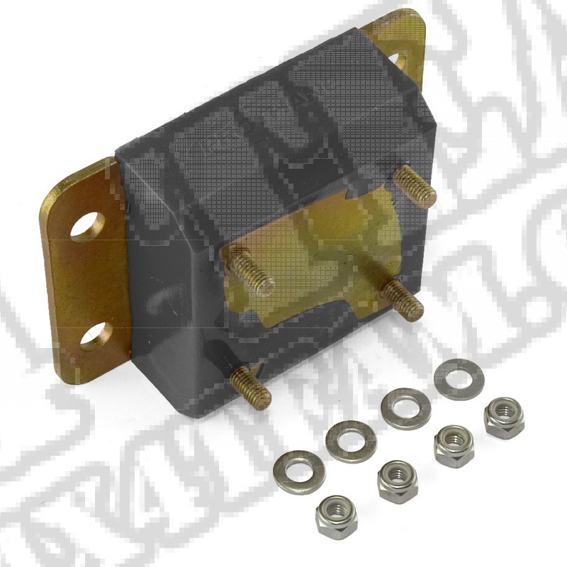 Transmission Mount, Black; 97-06 Jeep Wrangler TJ