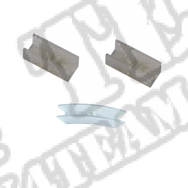 Transfer Case Shift Fork Pad Kit, NP231; 87-90 Jeep Wrangler