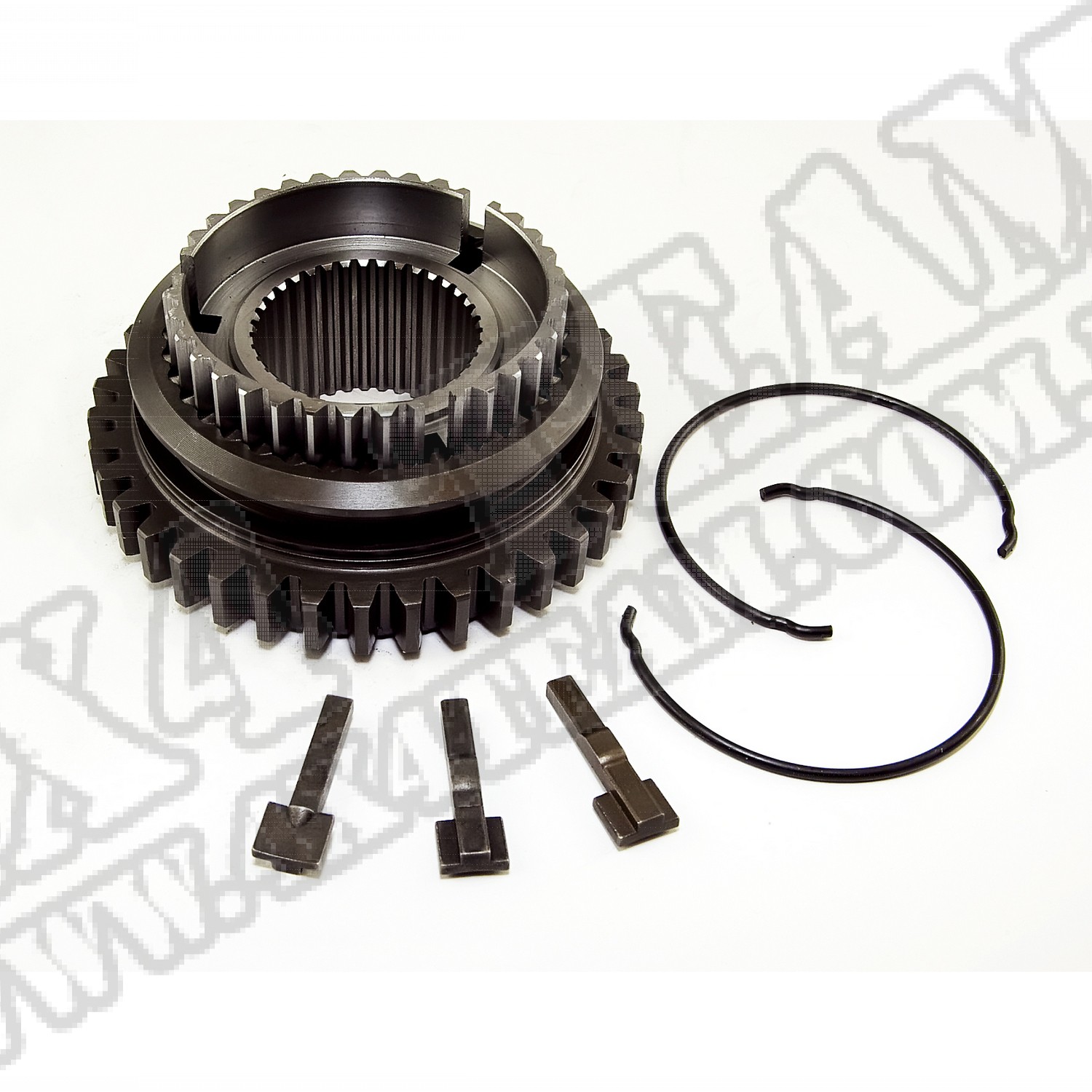T150 1st/Reverse Gear Synchronizer Asse; 76-79 Jeep CJ
