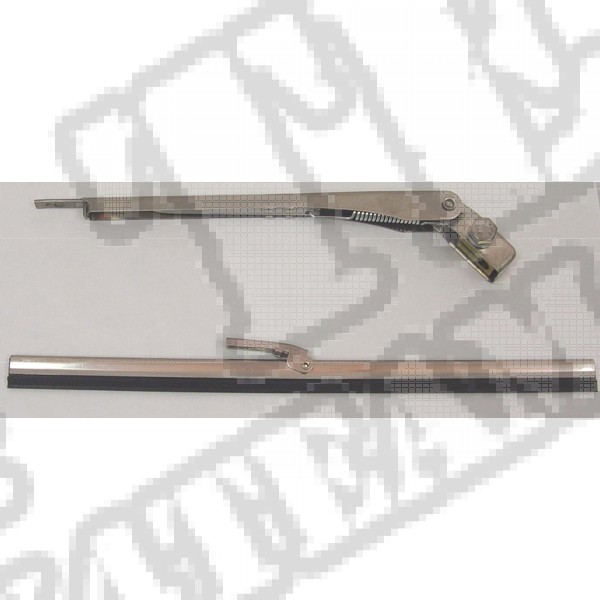 Windshield Wiper Kit, Arm/Blade; 41-68 Willys/Jeep