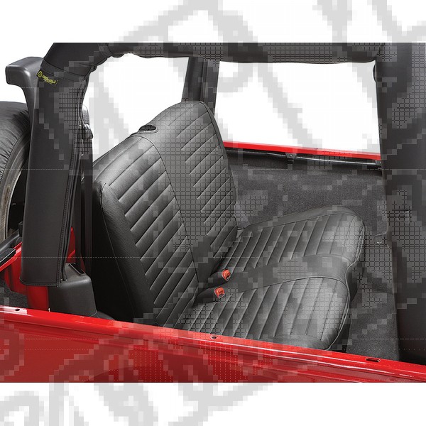 Pokrowiec tylnej kanapy Czarny Diamond 03-06 Jeep Wrangler