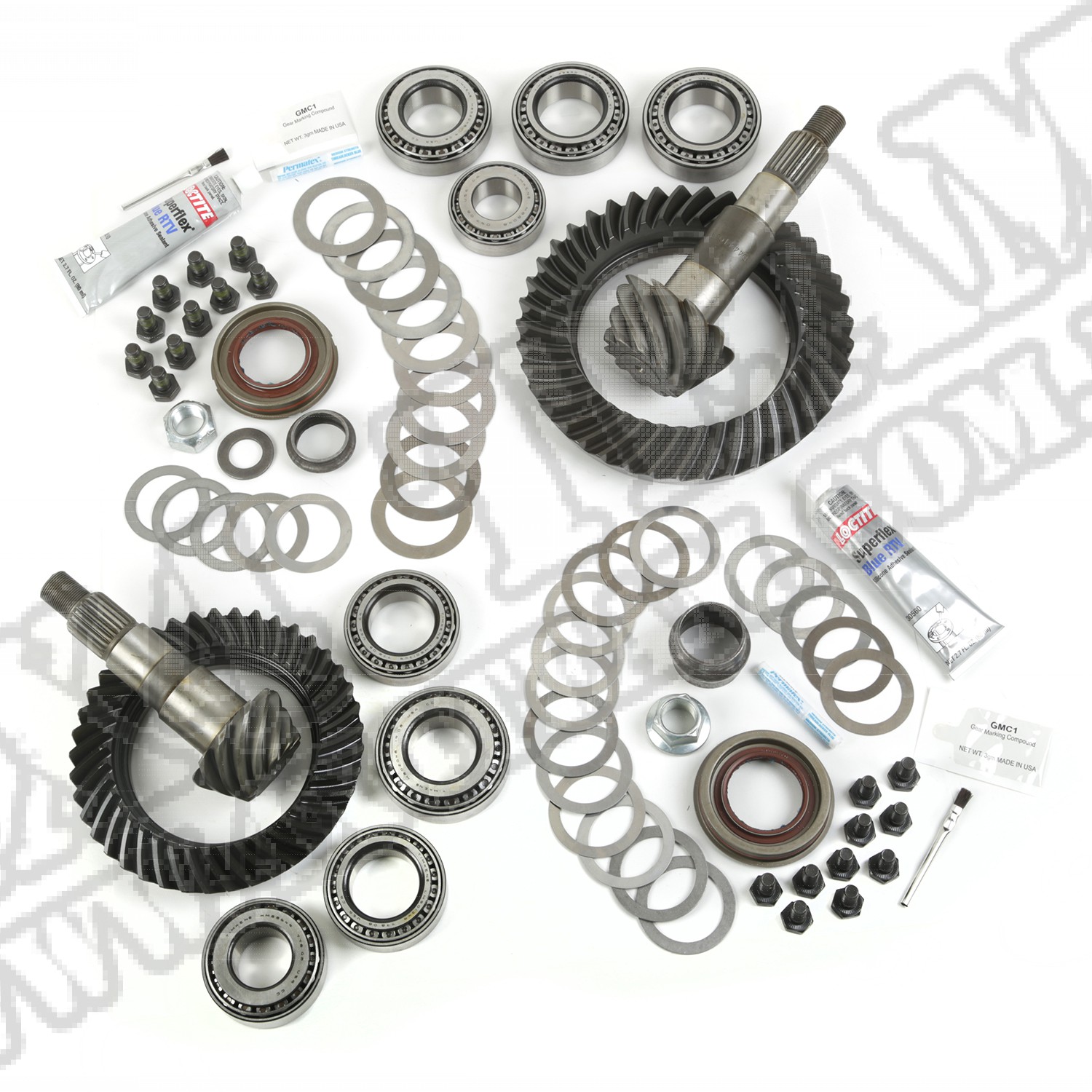 Ring and Pinion Kit, 4.10 Ratio; 07-16 Wrangler JK, for Dana 30/44