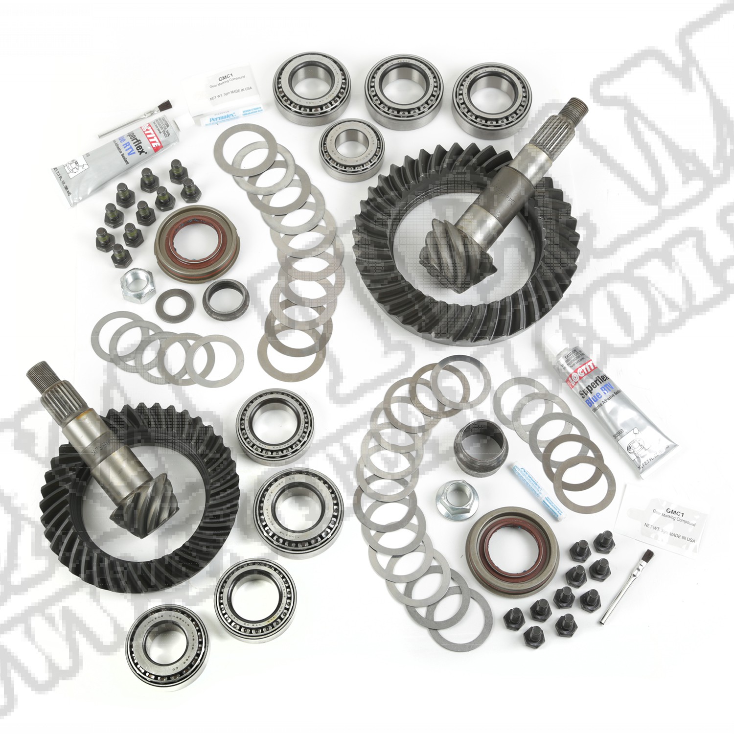 Ring and Pinion Kit, 4.88 Ratio; 07-18 Jeep Wrangler, for Dana 30/44