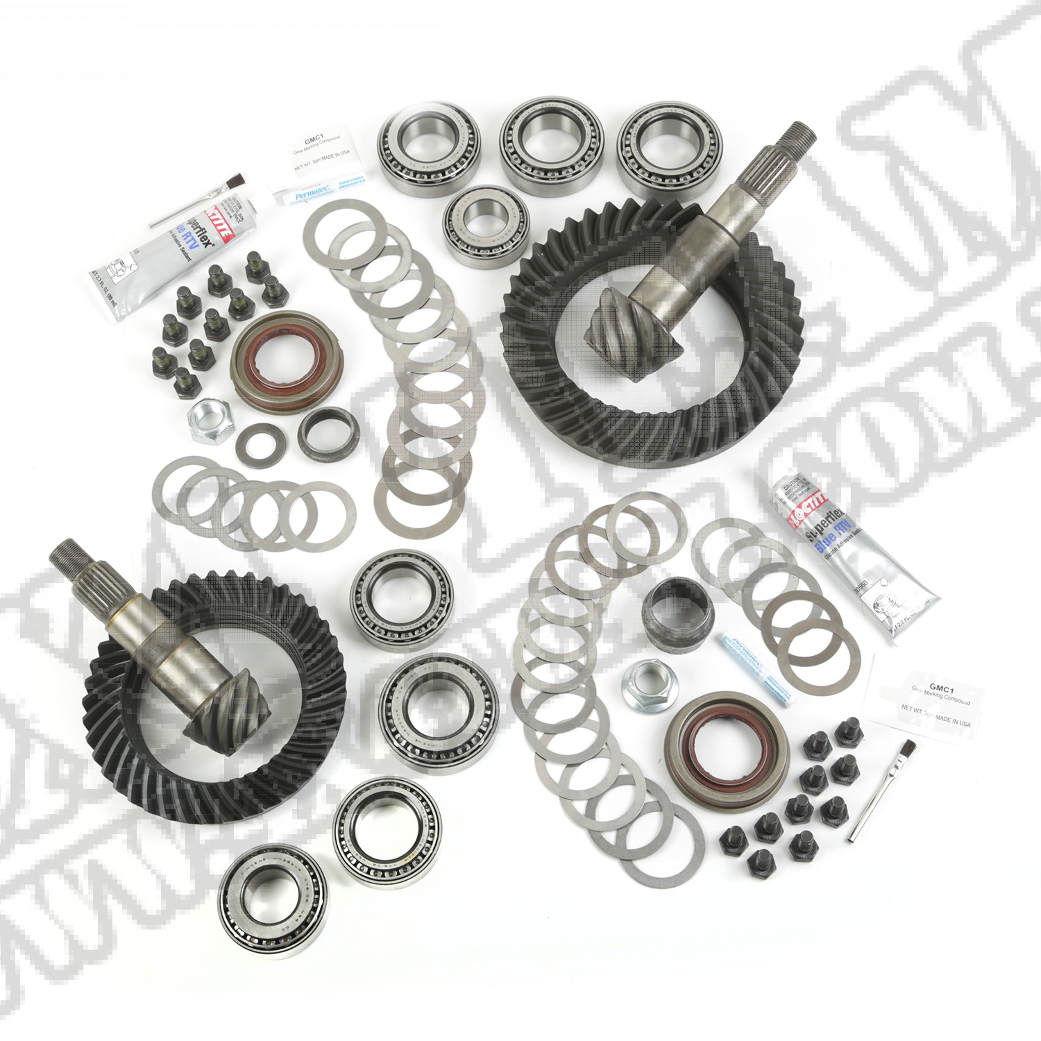 Ring and Pinion Kit, 5.13 Ratio; 07-18 Jeep Wrangler, for Dana 30/44