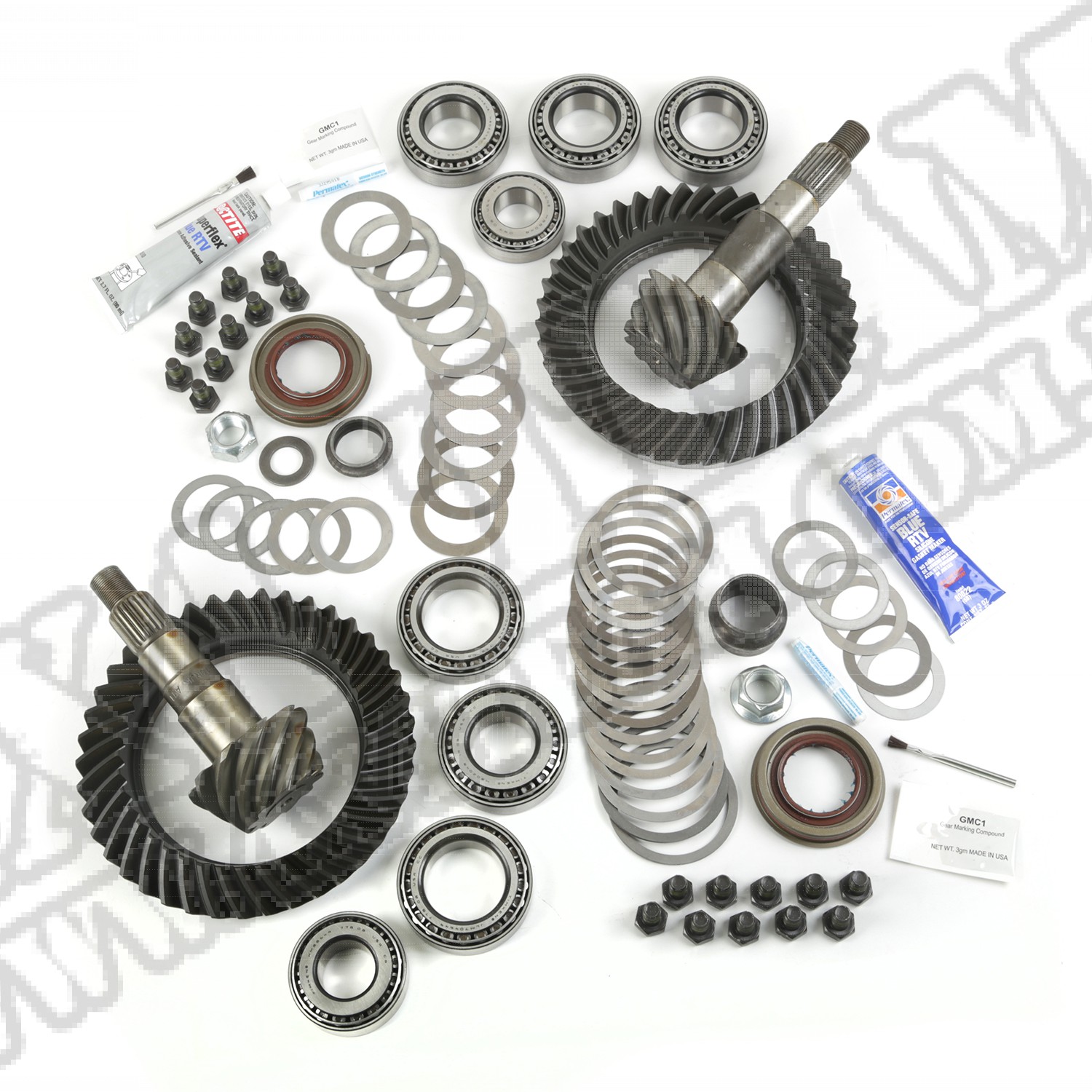 Ring and Pinion Kit, 4.10 Ratio; 07-18 Jeep Wrangler, for Dana 44/44