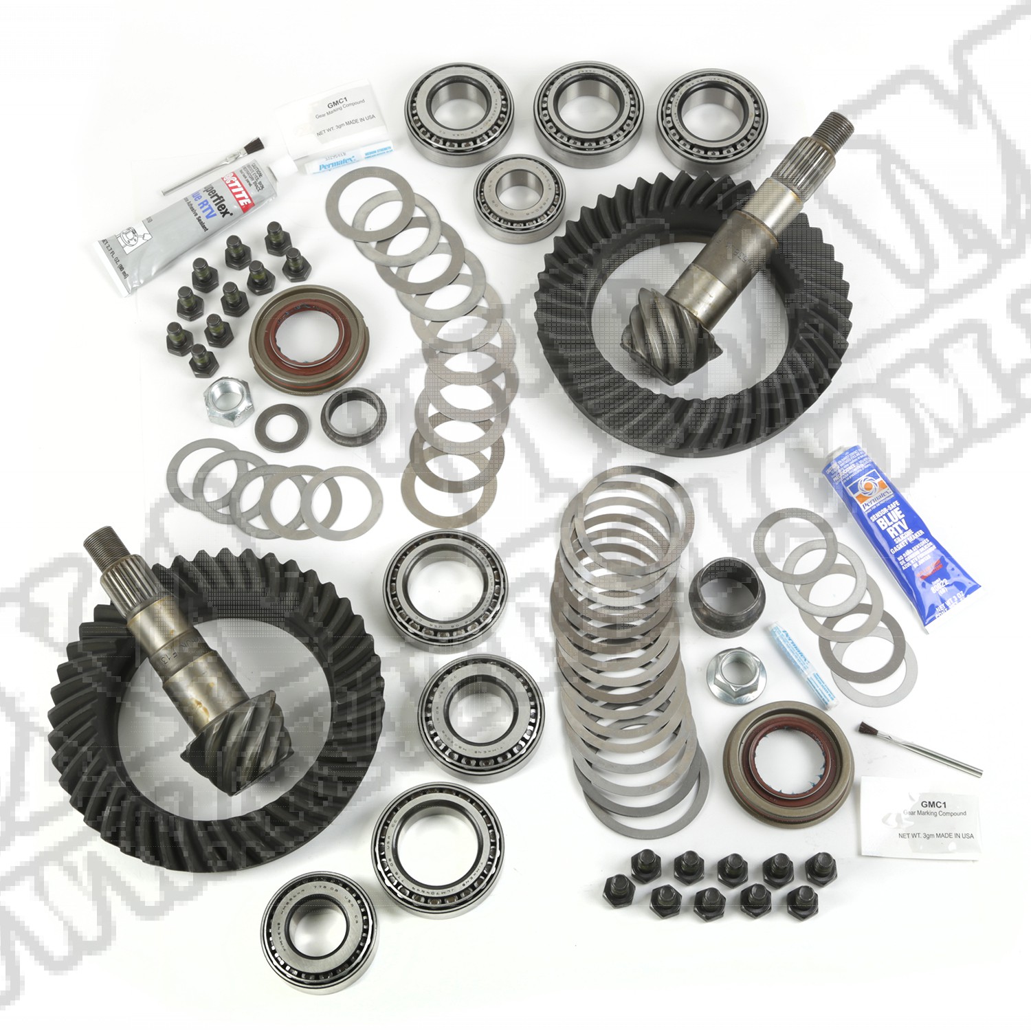 Ring and Pinion Kit, 5.38 Ratio; 07-18 Jeep Wrangler, for Dana 44/44