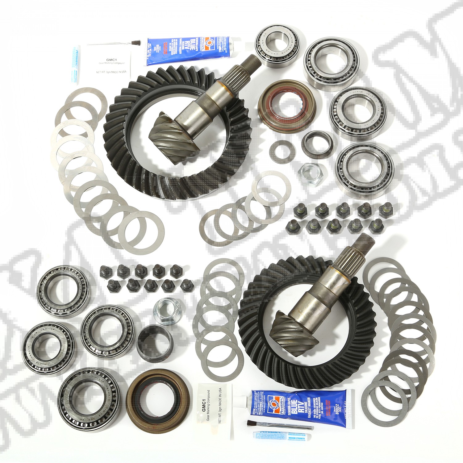 Ring and Pinion Kit, 4.56 Ratio; 07-18 Jeep Wrangler, for Dana 30/44