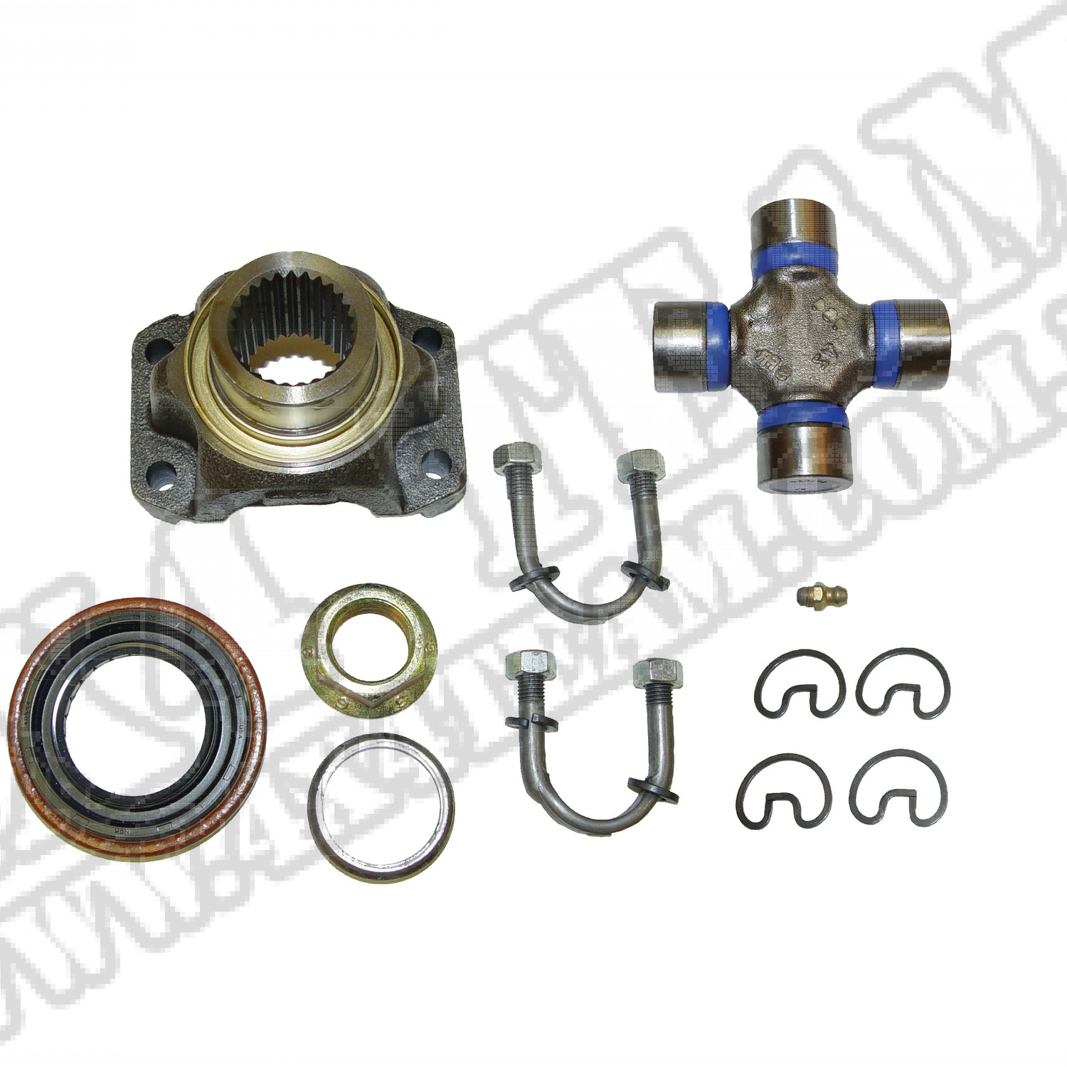 Differential Yoke Conversion Kit; 72-06 Jeep CJ/Wrangler, for Dana 30