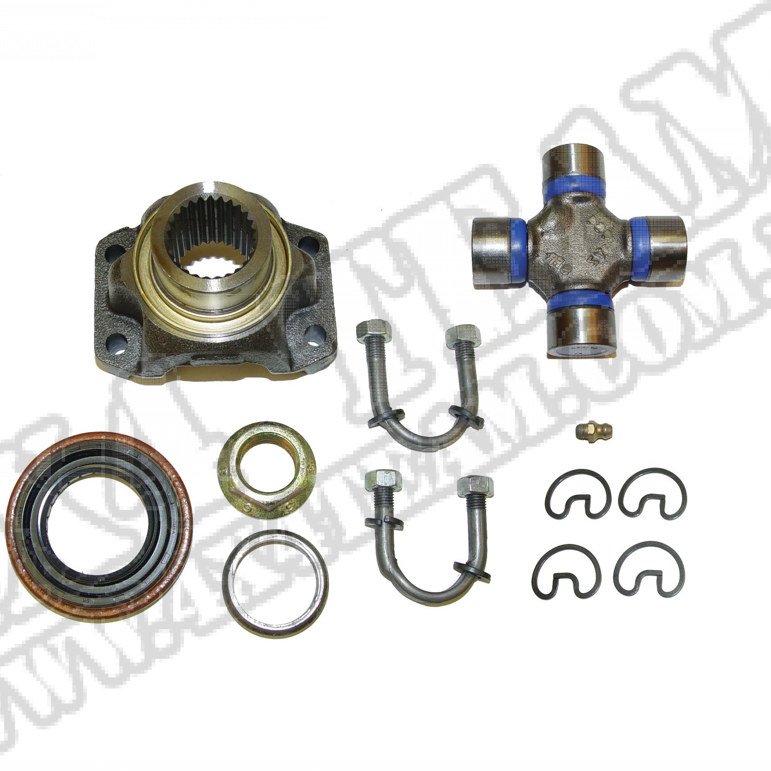 Differential Yoke Conversion Kit; 84-02 Wrangler/Cherokee, for Dana 35