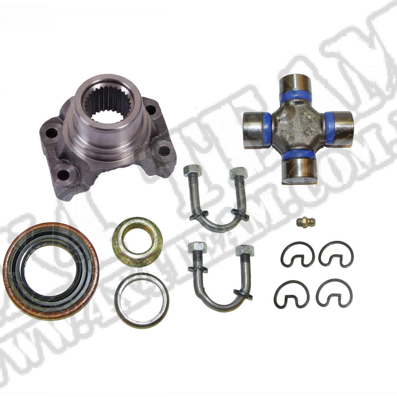 Differential Yoke Conversion Kit; 72-86 Jeep CJ5/CJ7/CJ8, AMC 20