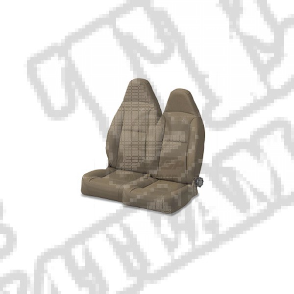 Trailmax Ii Sport Seat ciemny Beż 76-01 Jeep CJ i Wrangler