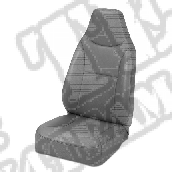 Front Seat Trailmax Ii Charcoal 76-02 Jeep CJ/Wrangler