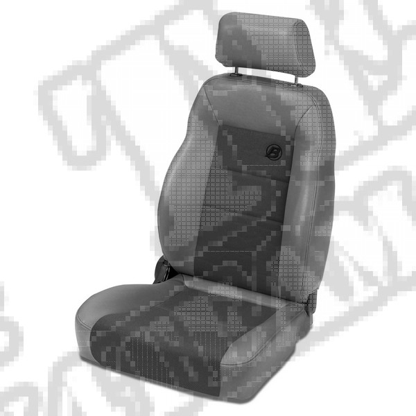 Przeni fotel Trailmax Ii Pro Charcoal 76-06 Jeep CJ i Wrangler