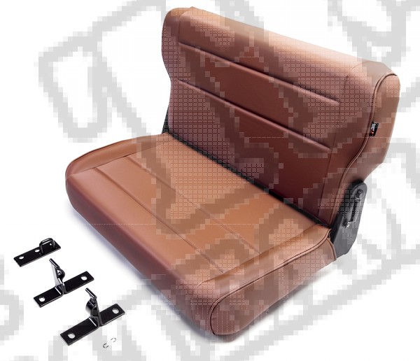 Seat, Rear, Fold/Tumble; 76-95 Jeep CJ/Wrangler YJ
