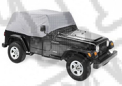 Cab Cover Charcoal 97-02 Jeep TJ Wrangler