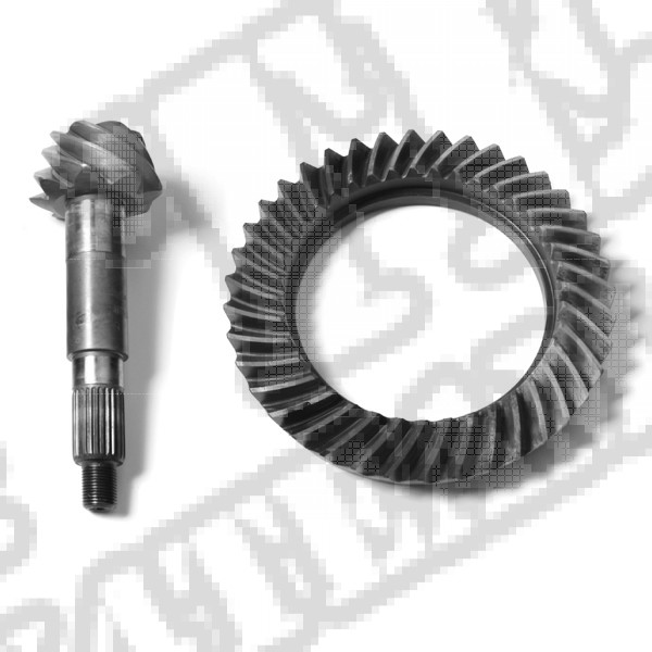 Ring and Pinion, 4.56 Ratio; 48-91 Willys/Jeep, for Dana 44