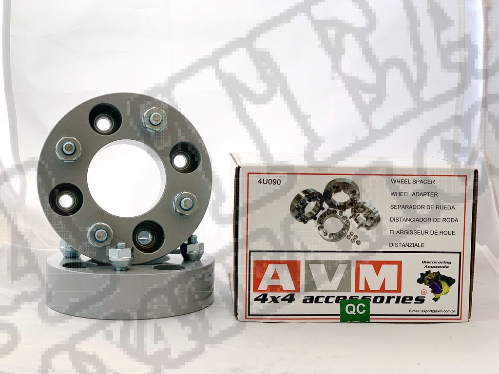 Dystanse AVM 4x110 na 4x110 grubość 1.5" (38,1mm)