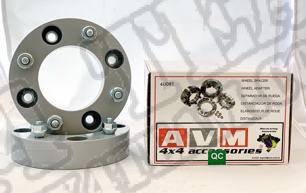 Dystanse AVM 4x137 na 4x137 grubość 1.5" (38,1mm)