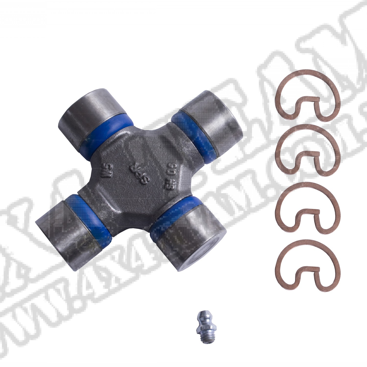 U-Joint Conversion, Greaseable; 94-04 Ford Mustang/Jeep Wrangler YJ/TJ