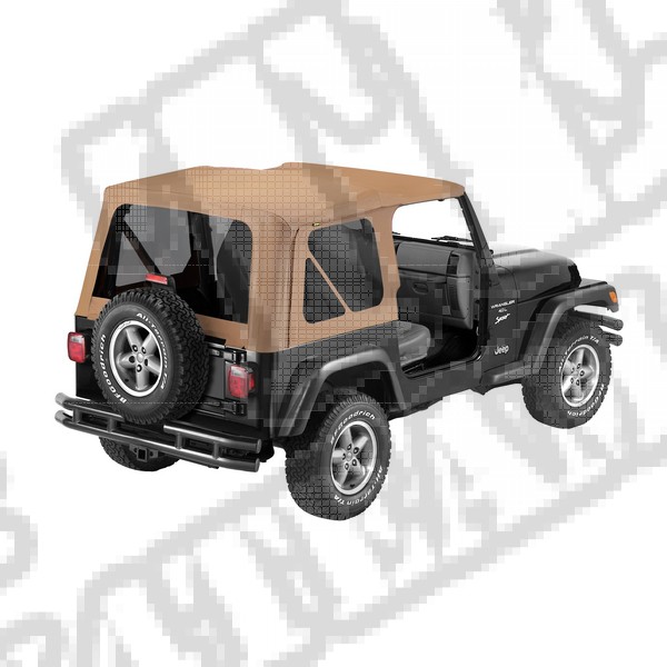 Plandeka Replace-A-Top przyciemniane okna Spice 97-02 Jeep TJ Wrangler