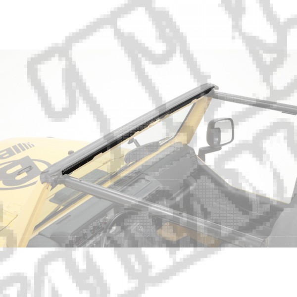 Listwa przednia mocująca plandekę 97-02 Jeep TJ Wrangler