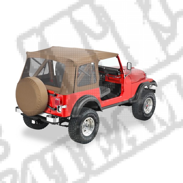 Plandeka ze stelażem Supertop Spice 76-86 Jeep CJ7 i 87-95 YJ Wrangler