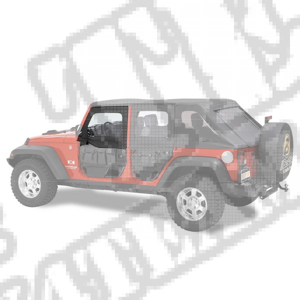 Element Nadstawki kowbojek Front 07-12 Jeep JK Wrangler