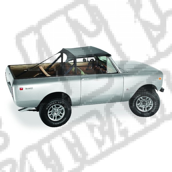 Daszek Bikini Top Czarny 72-80 International Scout Iis