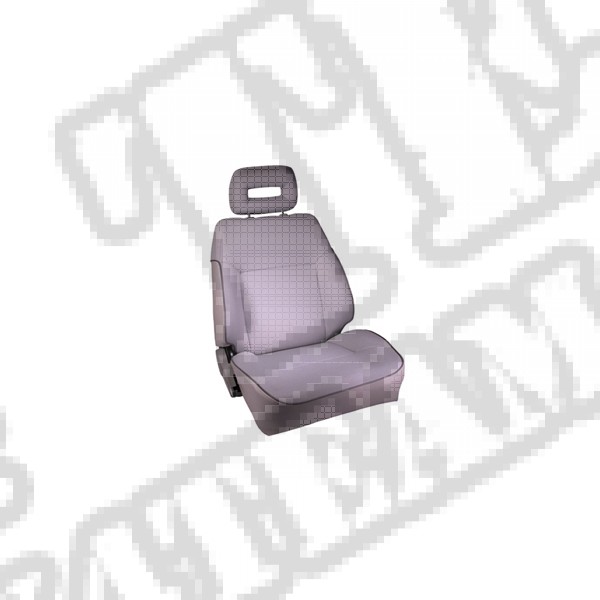 Seat, High-Back, Front, Right, Reclinable, Gray; 86-95 Suzuki Samurai