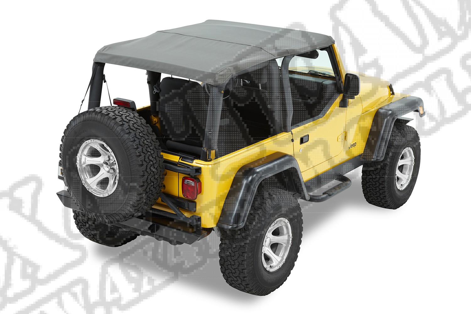 Plandeka Trektop NX Czarny Diamond 97-06 Jeep TJ Wrangler