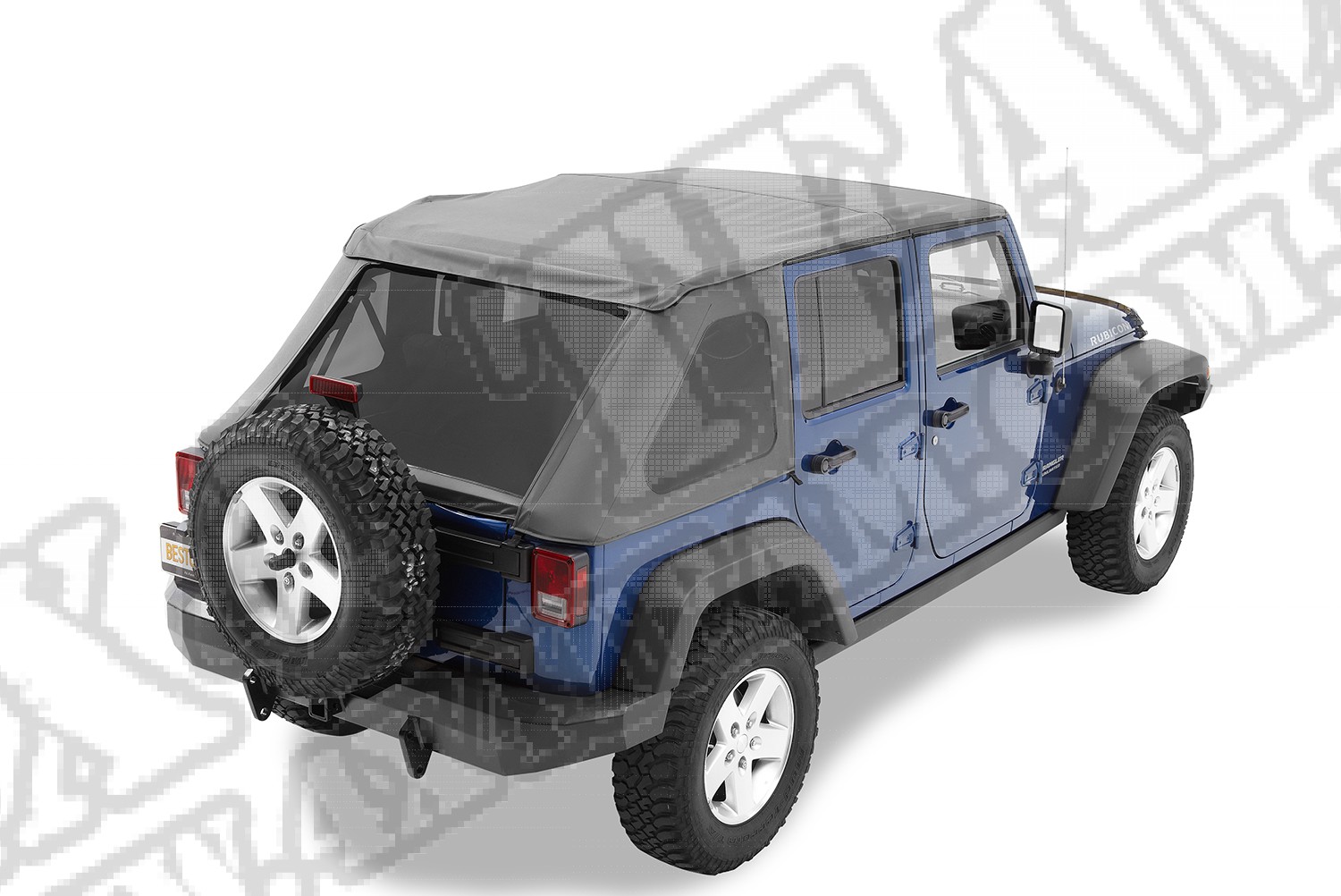 Plandeka Trektop NX 07-12 Jeep 4 drzwiowy JK Wrangler Unlimited