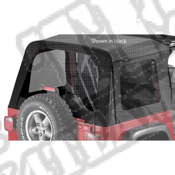 Tinted Window Kit Sunrider Spice 97-06 Jeep TJ Wrangler