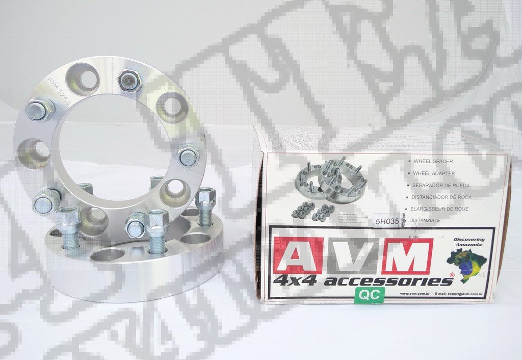 Dystanse AVM 5x139,7 na 5x139,7 grubość 1.5" (38,1mm)