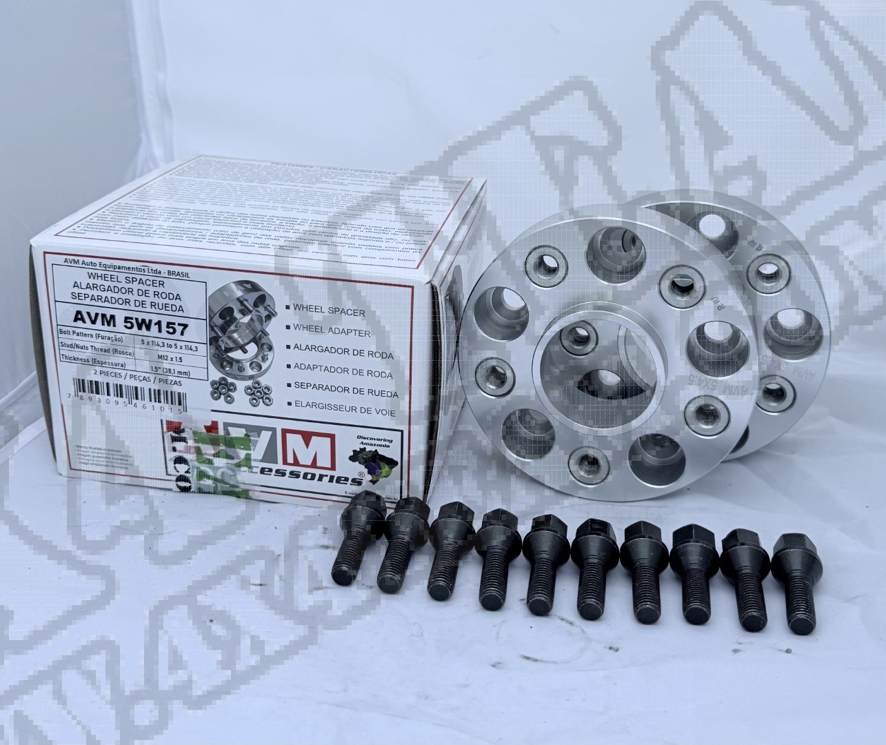 Dystanse AVM 5x114,3 na 5x114,3 grubość 1.25" (31,75mm)