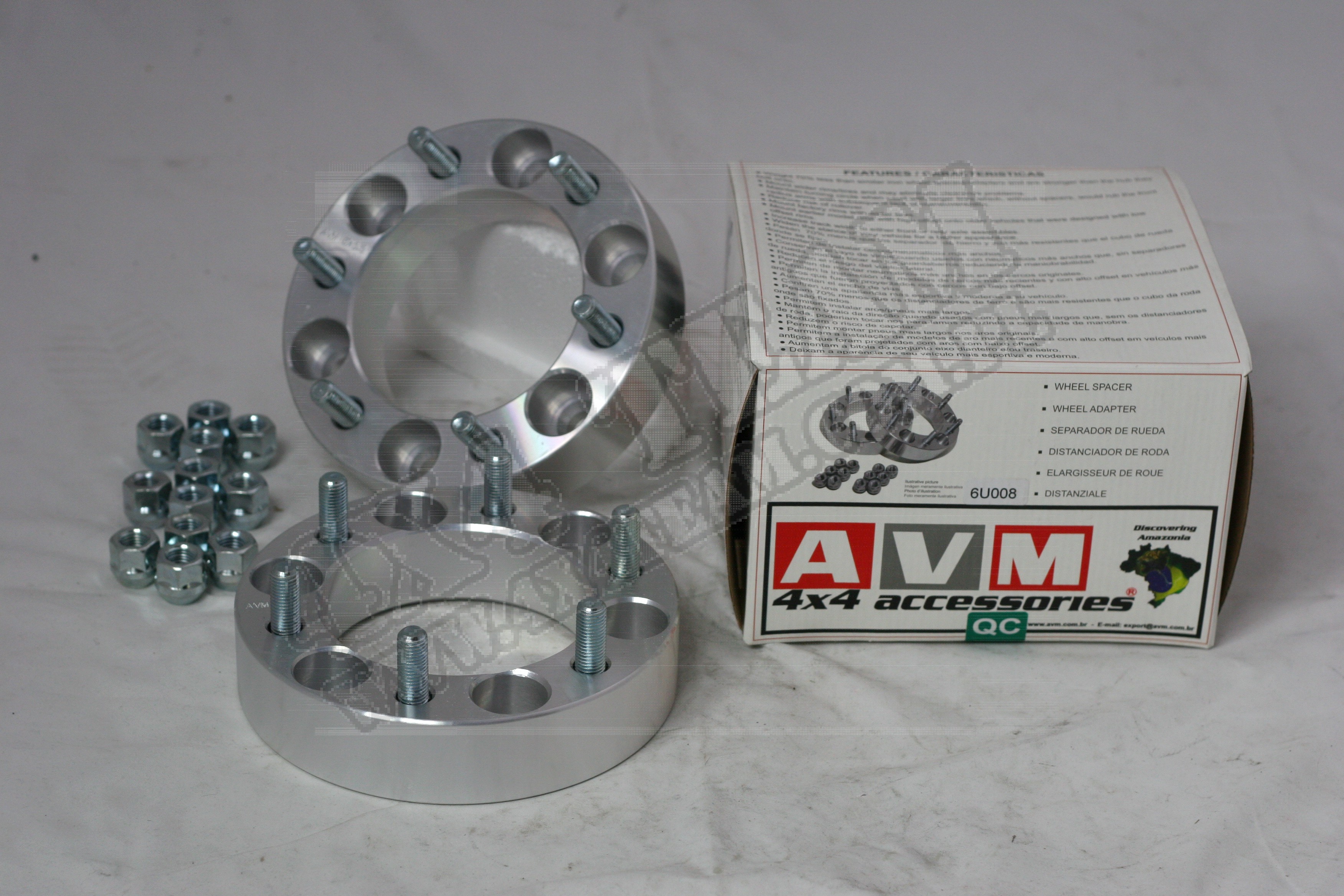 Dystanse AVM 6x139,7 na 6x139,7 grubość 1.5" (38,1mm)