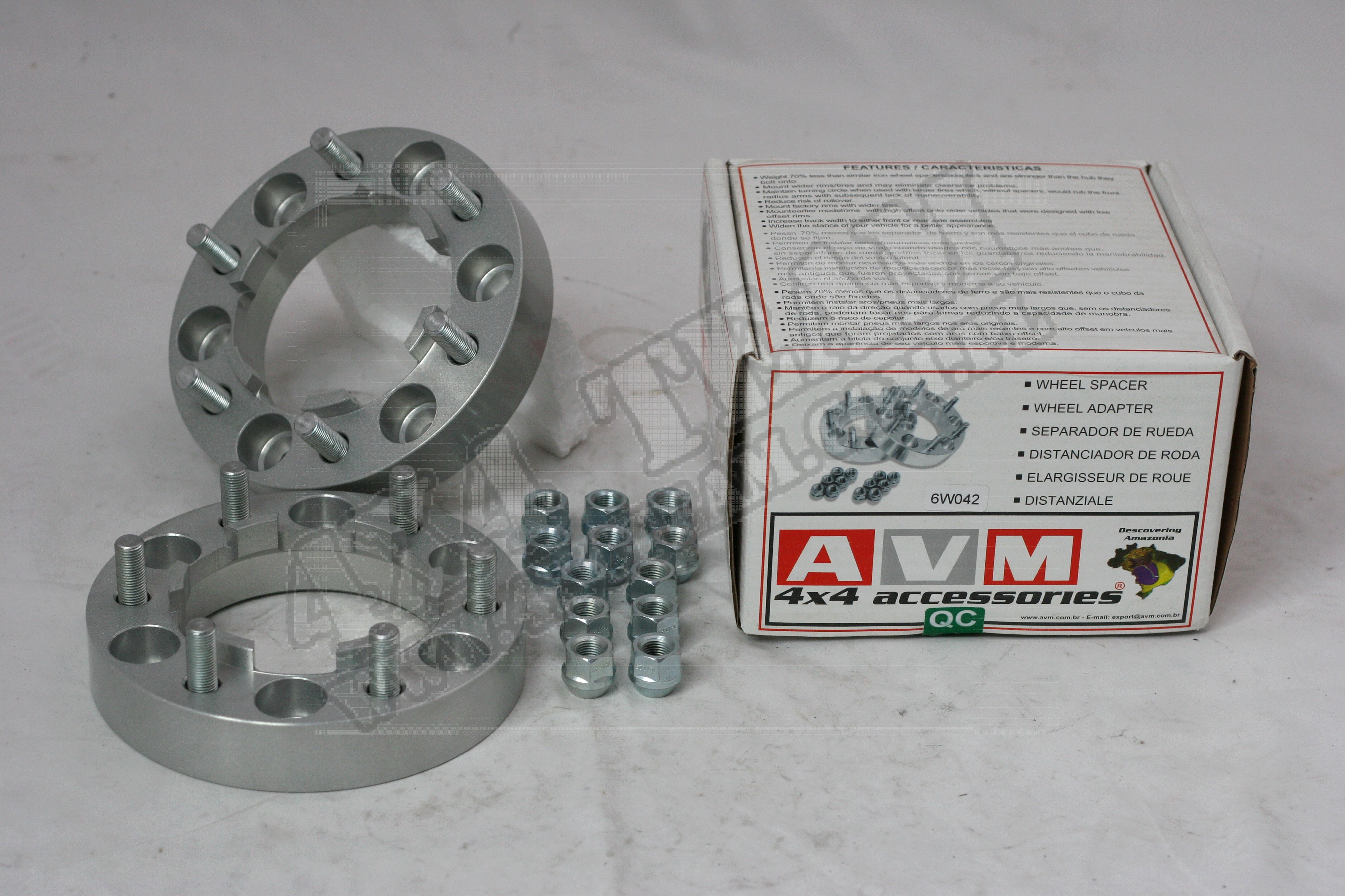 Dystanse AVM 6x139,7 na 6x139,7 grubość 1.25" (31,75mm)