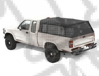 Plandeka ze stelażem Supertop Cover Khaki Diamond 89-04 Toyota Tacoma