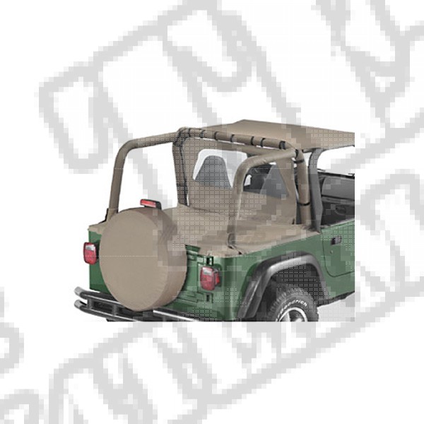 Pokrowiec pałąka bezpieczeństwa ciemny Beż 97-02 Jeep TJ Wrangler