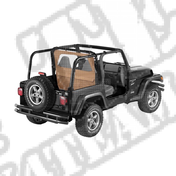 Tylna osłona kabiny przed wiatrem Windjammer Spice 97-02 Jeep TJ Wrangler