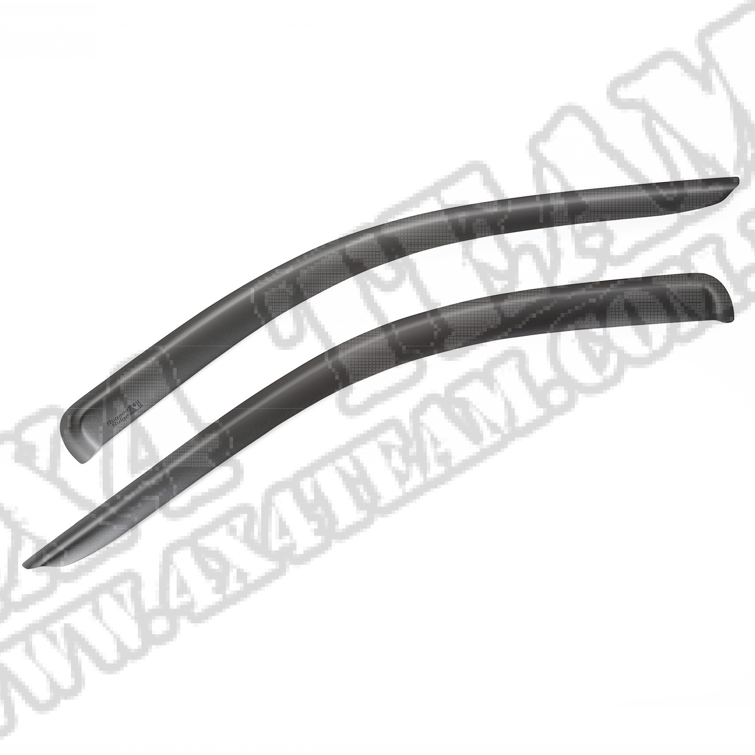 Przednie owiewki, czarny mat, 02-08 Ram 2500/3500 Pickup