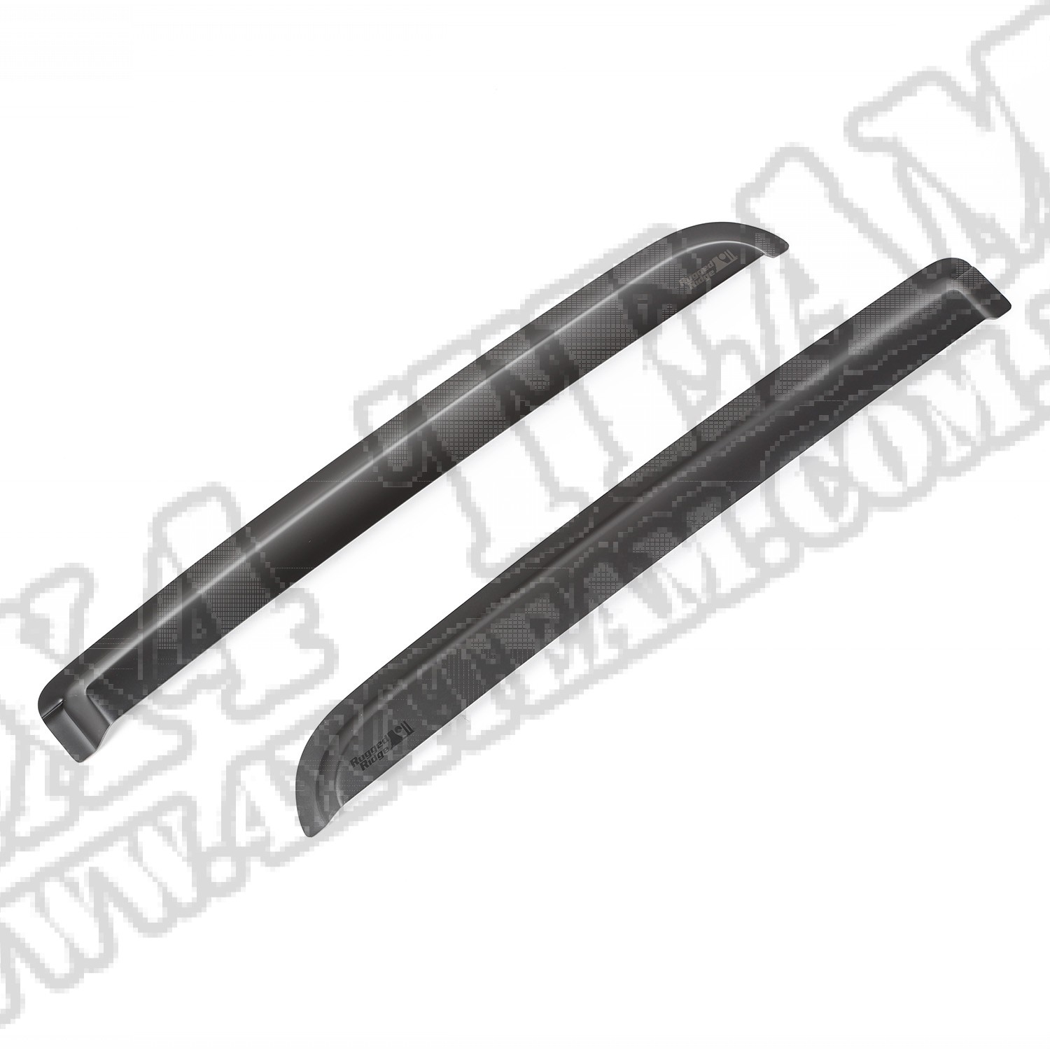 Tylne owiewki, czarny mat, 09-14 Ford F150 Crew Cab Pickup