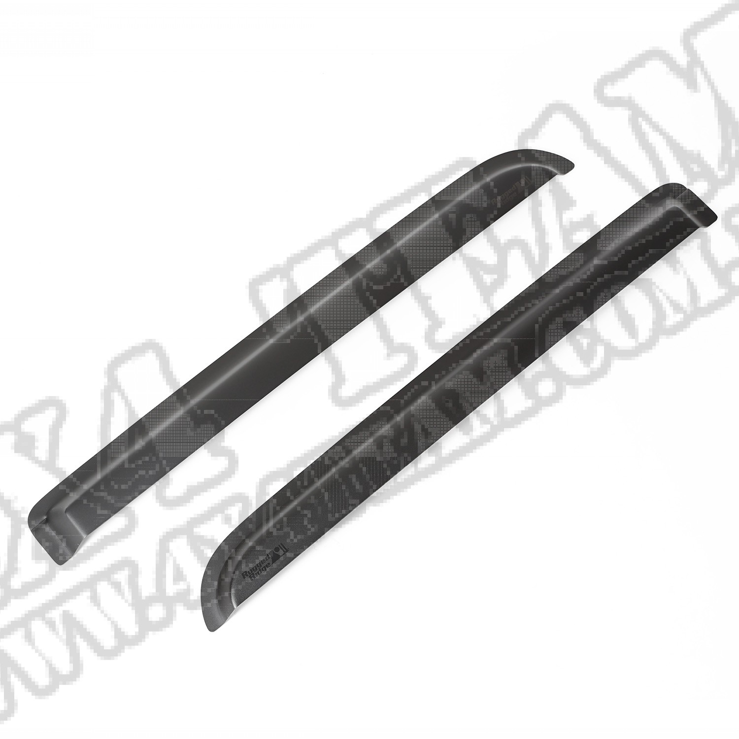 Tylne owiewki, czarny mat, 04-08 Ford F150 Crew Cab Pickup