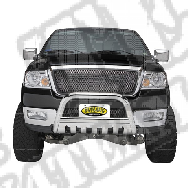 License Plate Bracket, Bull Bar Mounted, 3 Inch