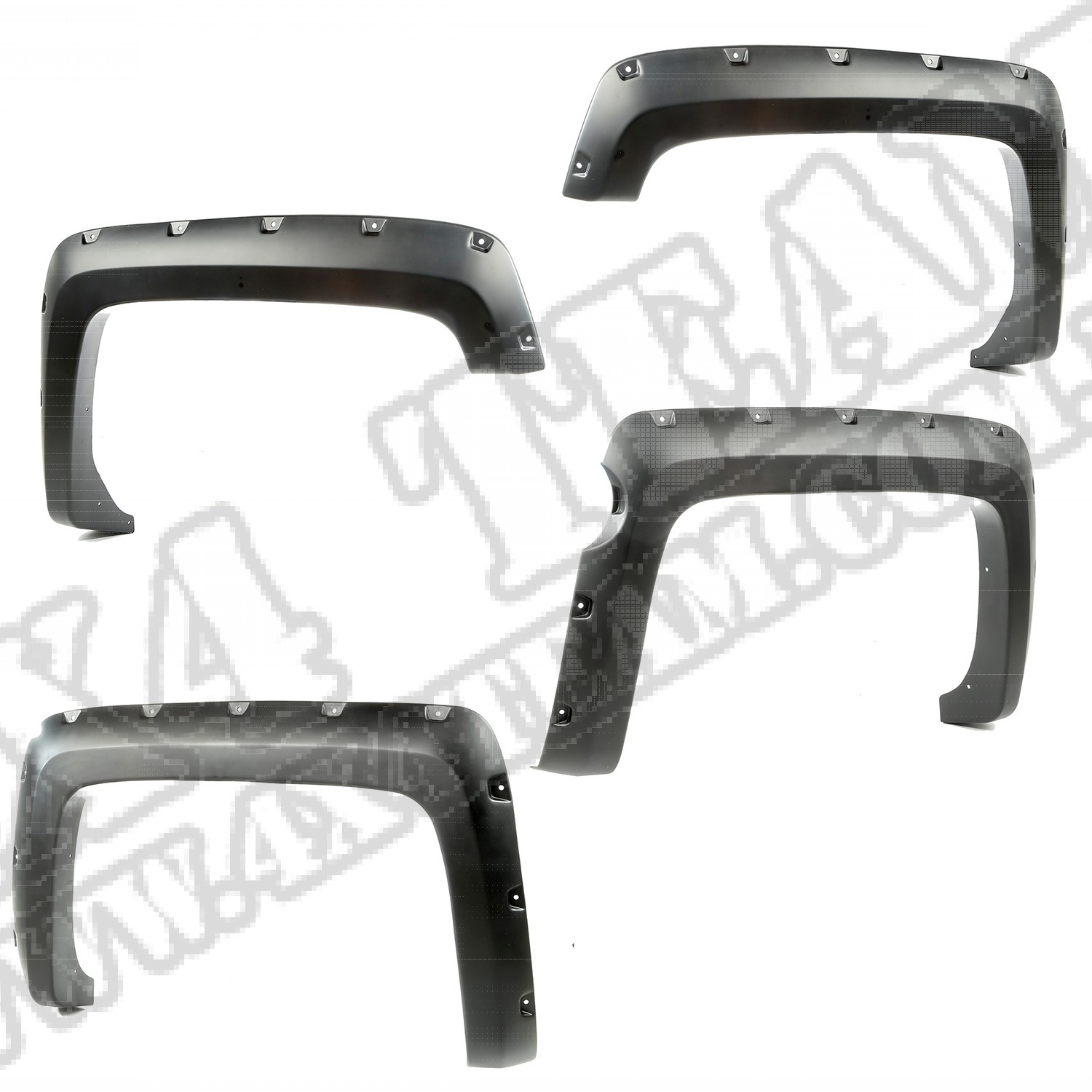 Zestaw nakładek błotników do 14-15 Chevrolet Silverado 1500 short bed